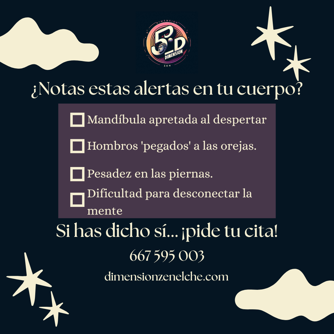 Señales de tensión muscular y estrés que indican que necesitas masajes en Elche.